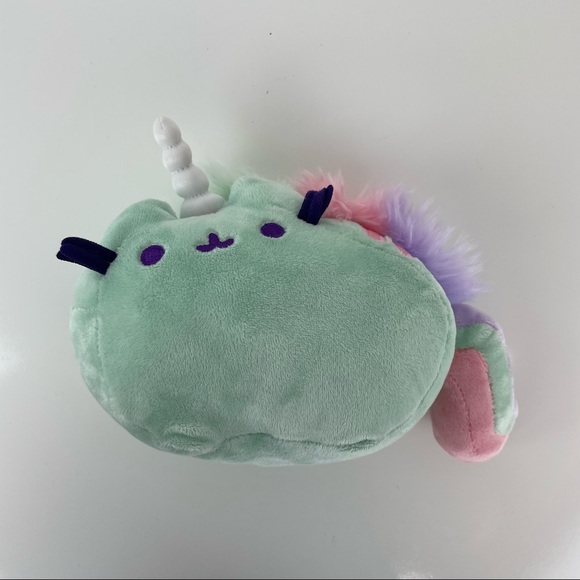 Pusheen Rainbow Unicorn Pastel Green Plush Sound - Picture 4 of 5